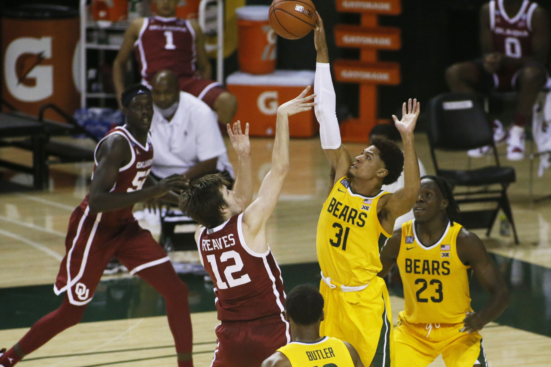 Oklahoma Baylor Basketball